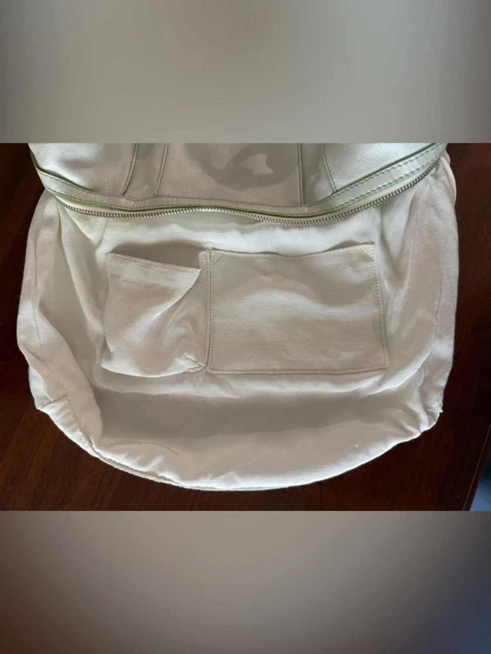 Elliott Lucca Pearly White Leather Shoulder Bag | Y2K Charm Bag Spring Summer 🤍 - Picture 16 of 16